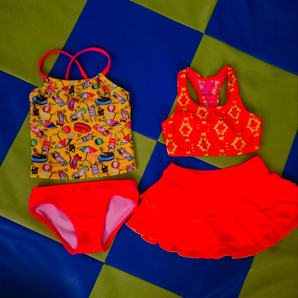 Swimsuits toddler girl 4/5t